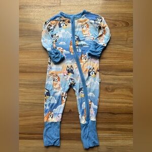 Little Sleepies Bamboo Bluey Pajamas